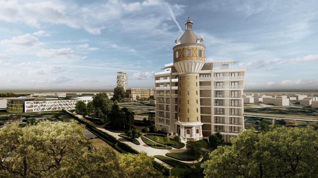 Exklusives Wohnen Im Historischen Wasserturm Dem Highlight Von Delitzsch We104 Экстерьер фото